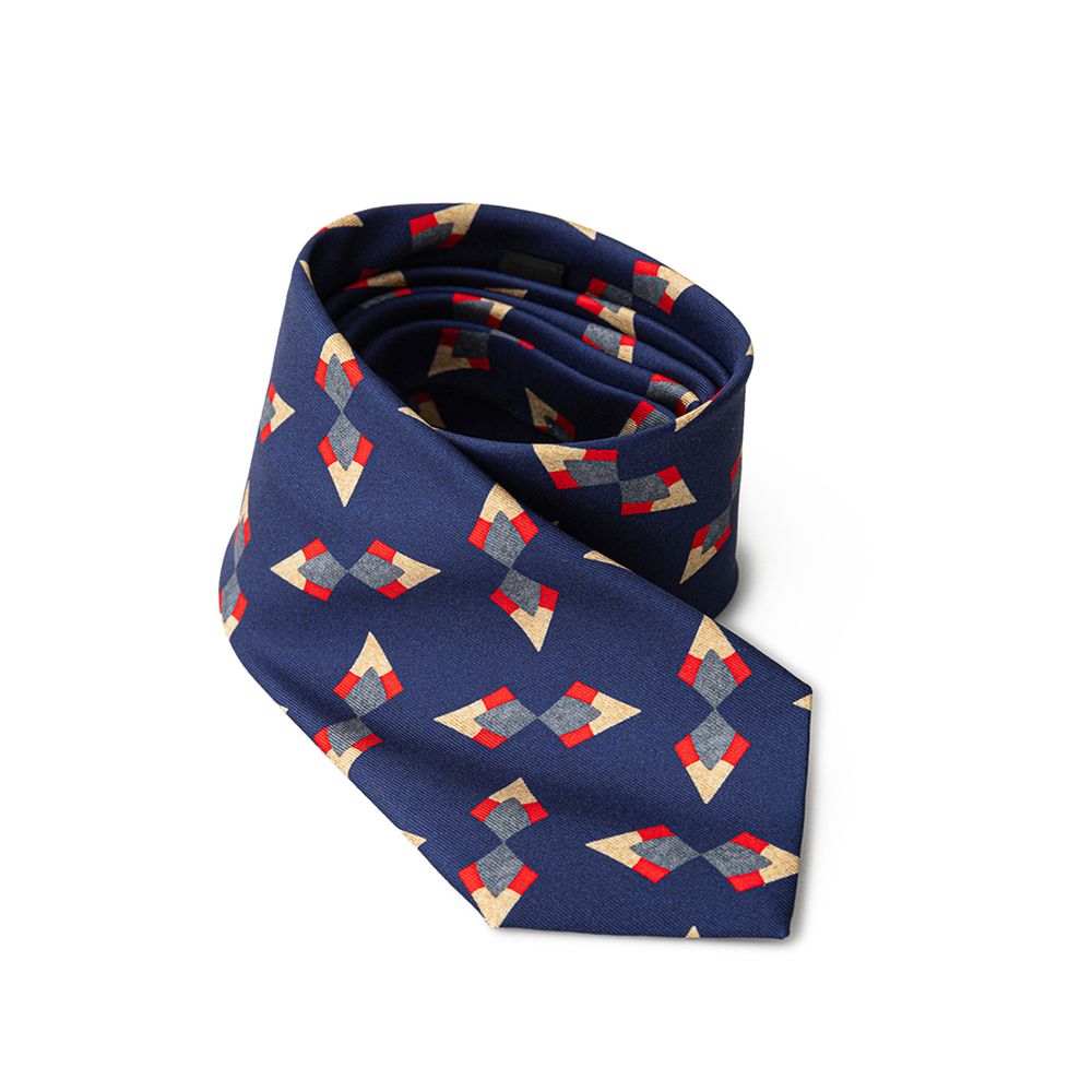 Giorgio Armani Blue Silk Tie for Timeless Elegance