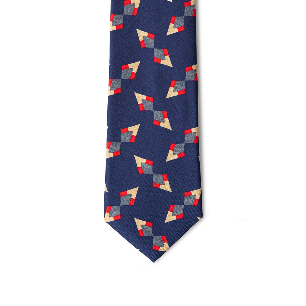 Giorgio Armani Blue Silk Tie for Timeless Elegance
