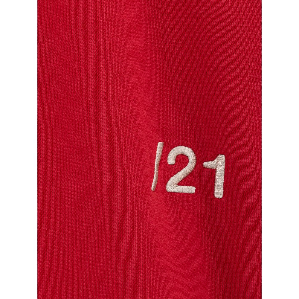 Ambush Elevated Red Cotton Sweater for Modern Luxury