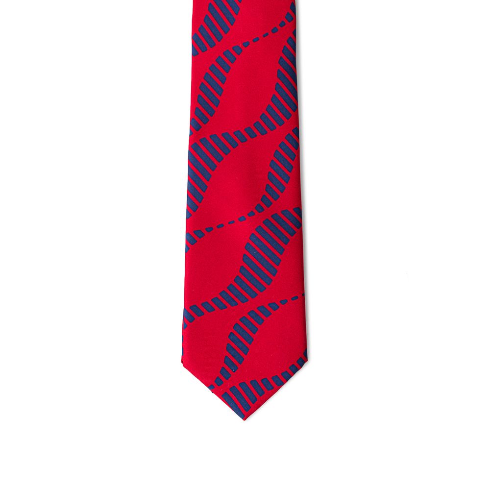Giorgio Armani Red Silk Tie for Timeless Elegance