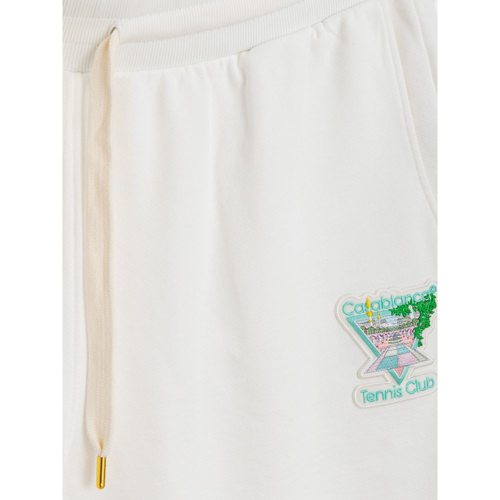 Casablanca White Cotton Jeans for Elevated Elegance