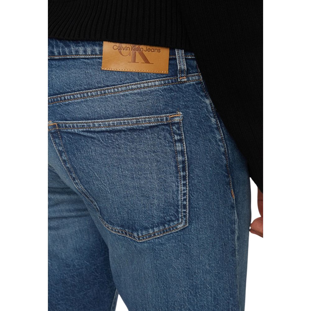 Calvin Klein Blue Cotton Jeans & Pant for Timeless Style