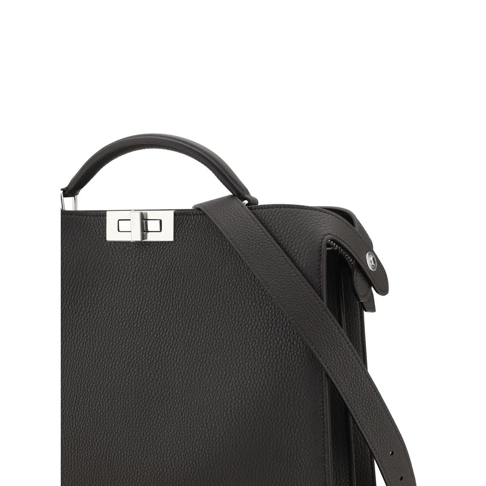 Fendi Black Leather Handbag: Timeless Elegance Redefined