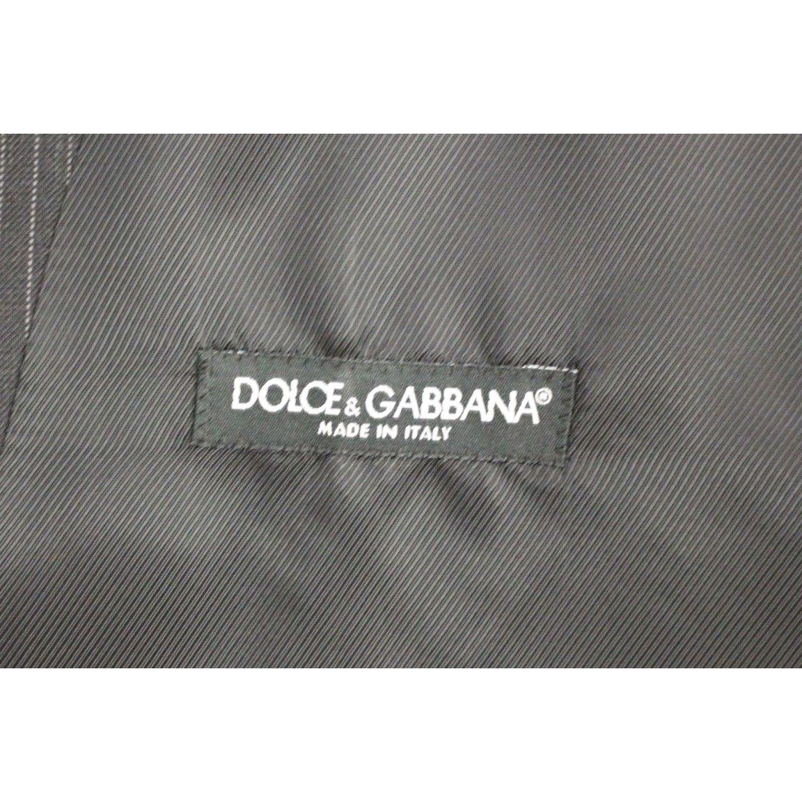 Dolce & Gabbana Gray Wool Dress Vest - Luxe Style