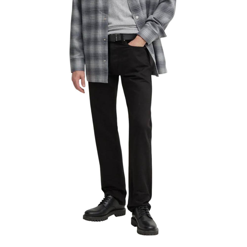 Calvin Klein Black Cotton Jeans & Pant for Sophisticated Style