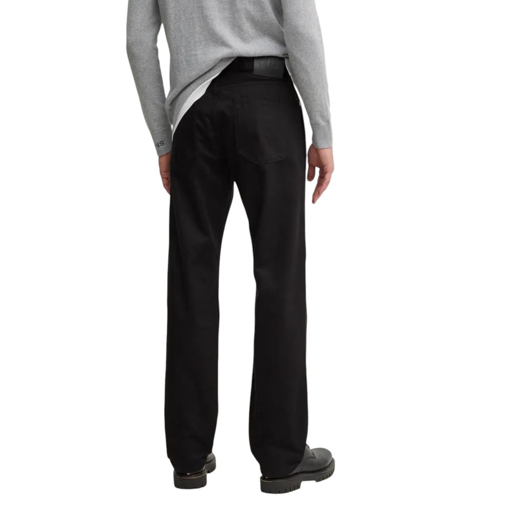 Calvin Klein Black Cotton Jeans & Pant for Sophisticated Style