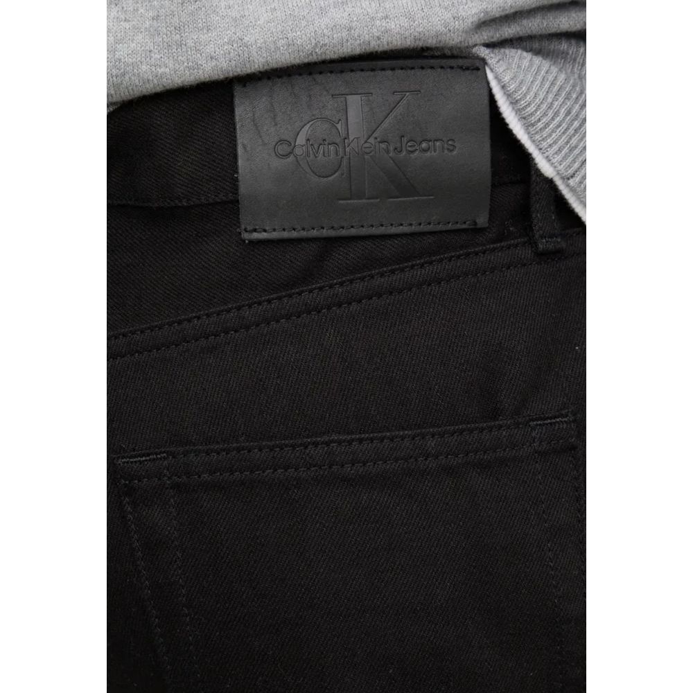 Calvin Klein Black Cotton Jeans & Pant for Sophisticated Style