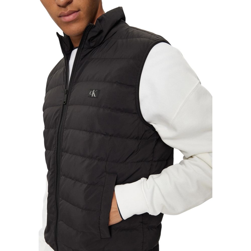 Calvin Klein Jeans Black Recycled Fabric Jacket