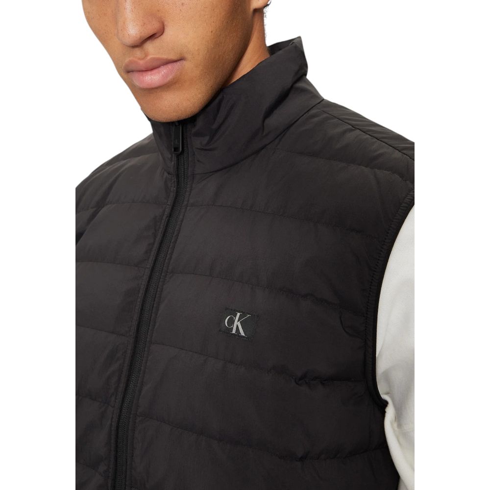 Calvin Klein Jeans Black Recycled Fabric Jacket
