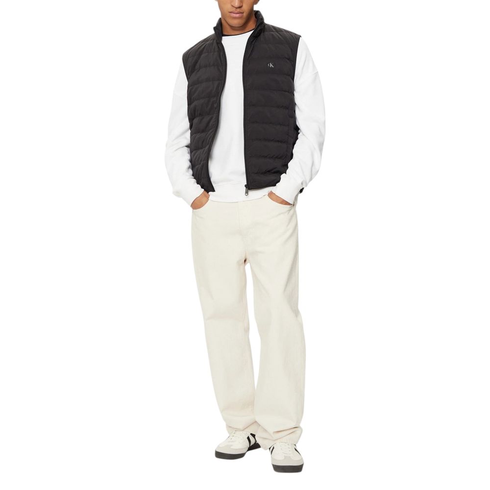 Calvin Klein Jeans Black Recycled Fabric Jacket