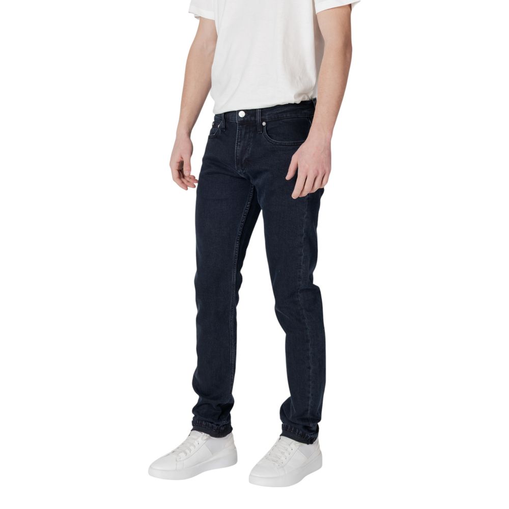 Calvin Klein Blue Cotton Jeans & Pant for Effortless Style