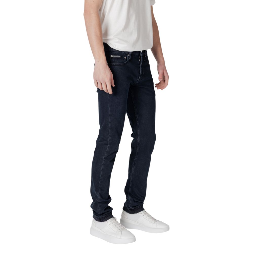 Calvin Klein Blue Cotton Jeans & Pant for Effortless Style