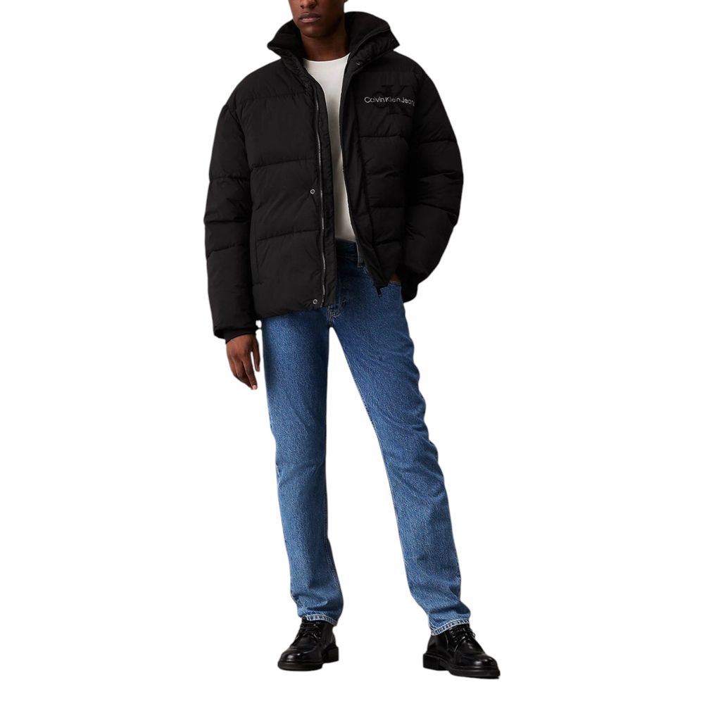 Calvin Klein Jeans Black Recycled Fabric Jacket