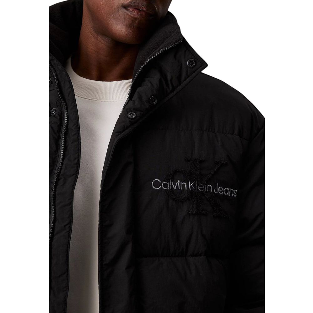 Calvin Klein Jeans Black Recycled Fabric Jacket