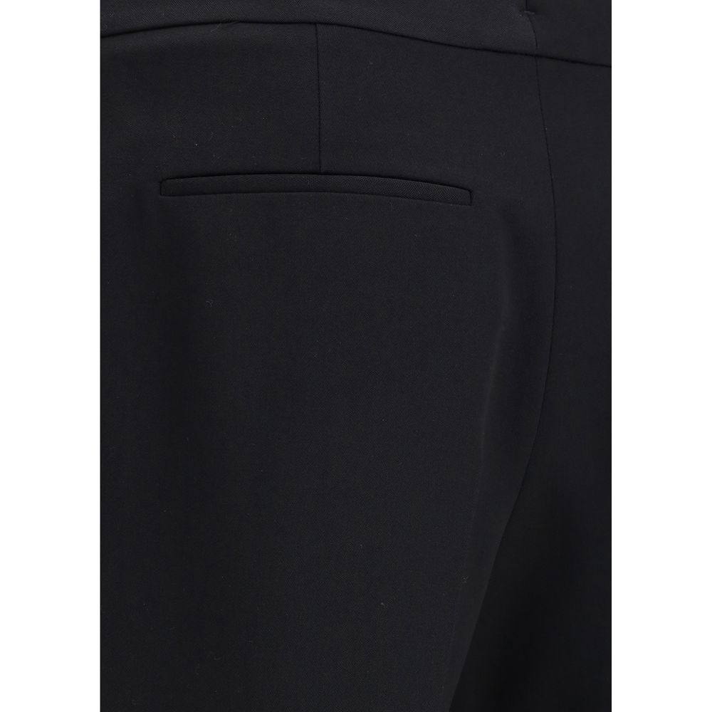 Saint Laurent Black Wool Pants for Elevated Style