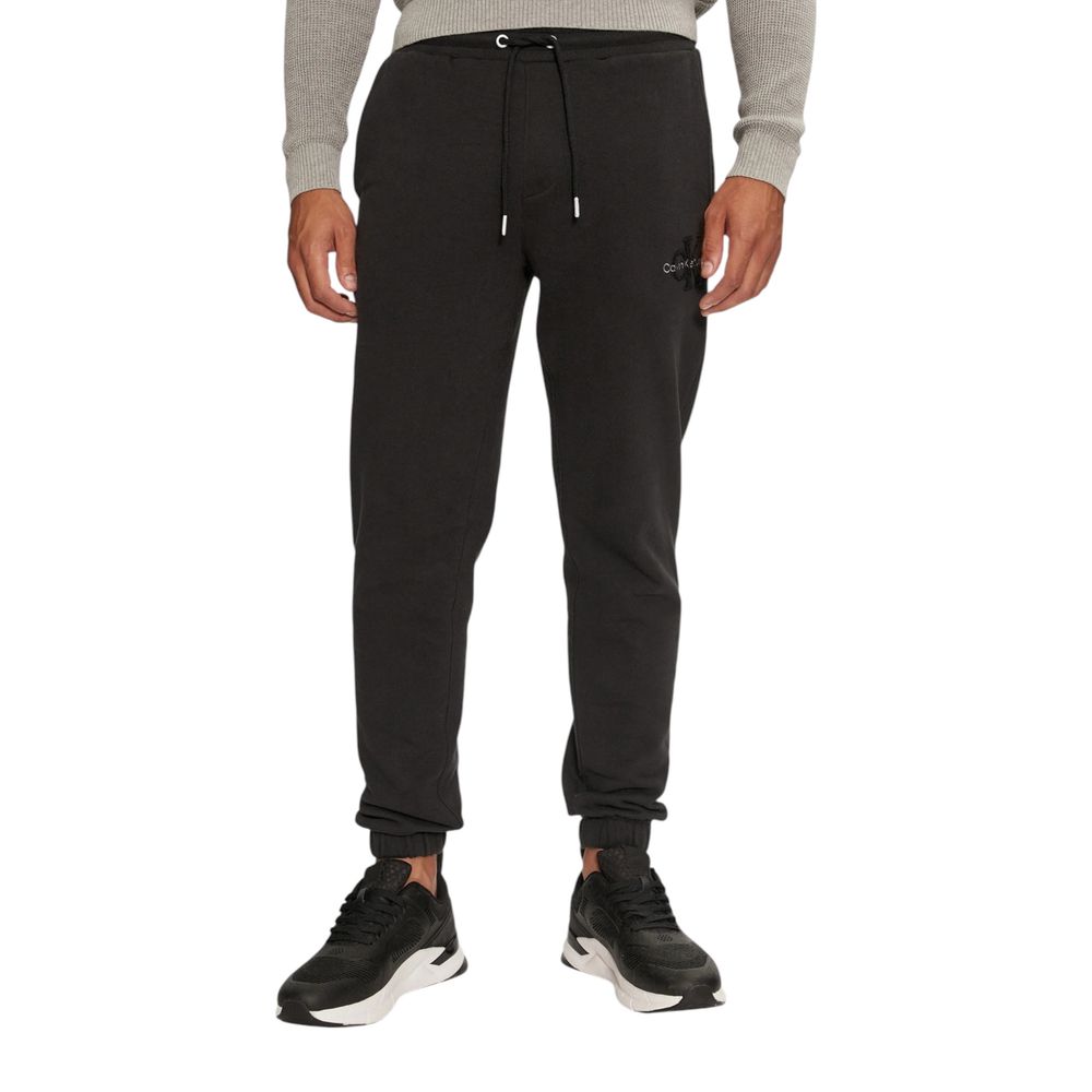 Calvin Klein Black Cotton Jeans & Pant for Effortless Elegance