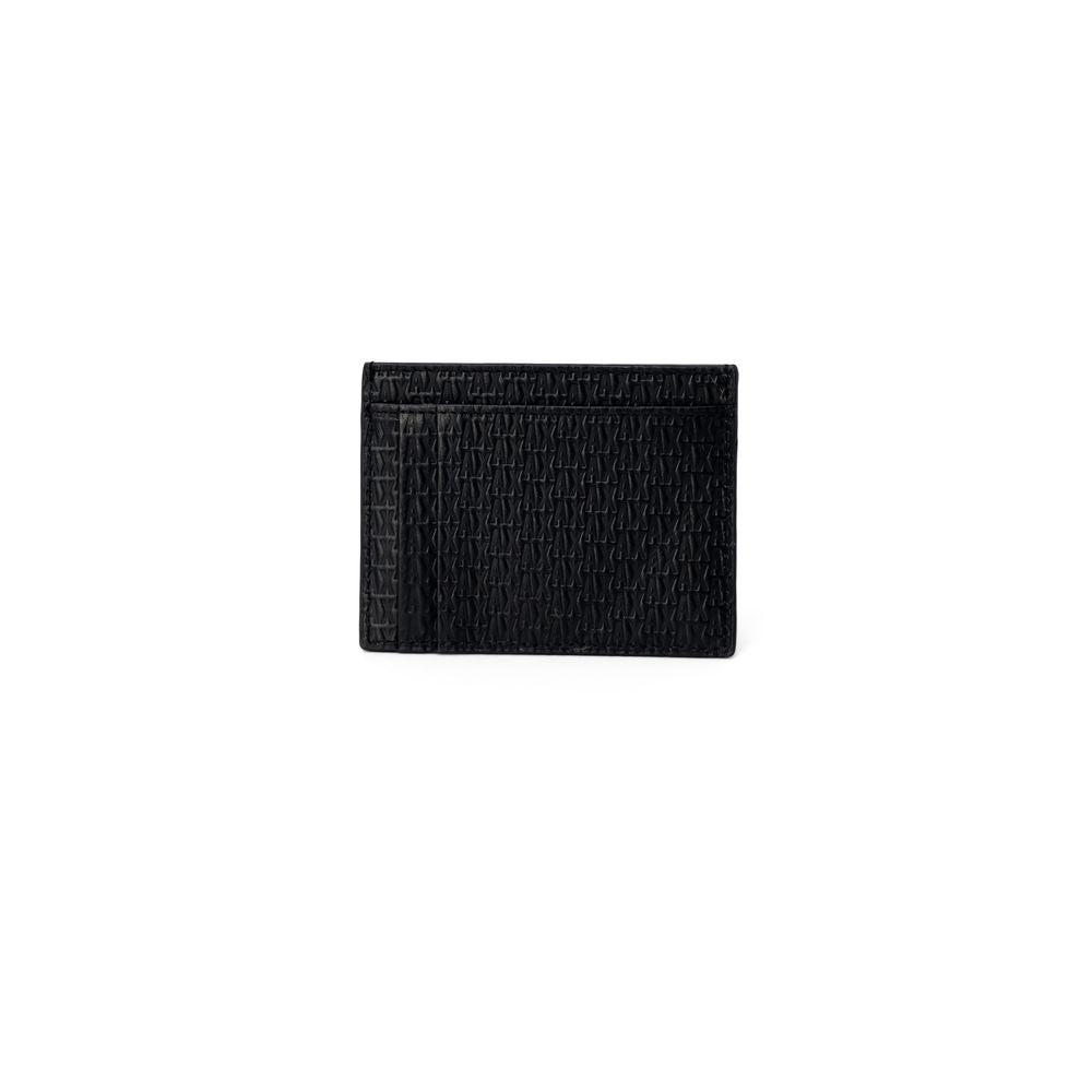 Armani Exchange Black Leather Wallet - Timeless Elegance