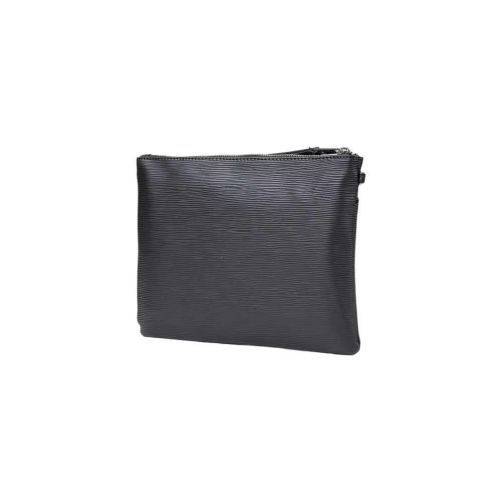 Antony Morato Black Polyethylene Messenger Bag - Luxe Elegance