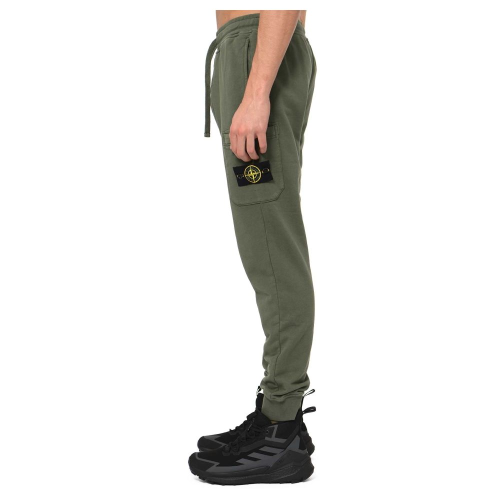 Stone Island Beige Cotton Track Pant - Elevated Casual Luxe
