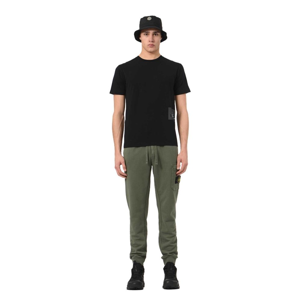 Stone Island Beige Cotton Track Pant - Elevated Casual Luxe