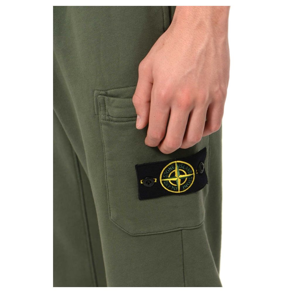 Stone Island Beige Cotton Track Pant - Elevated Casual Luxe