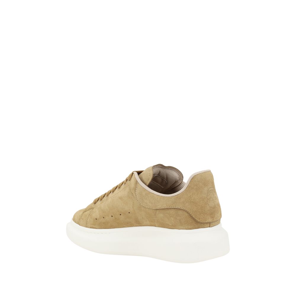 Alexander McQueen Black Suede Leather Sneakers for Elevated Style