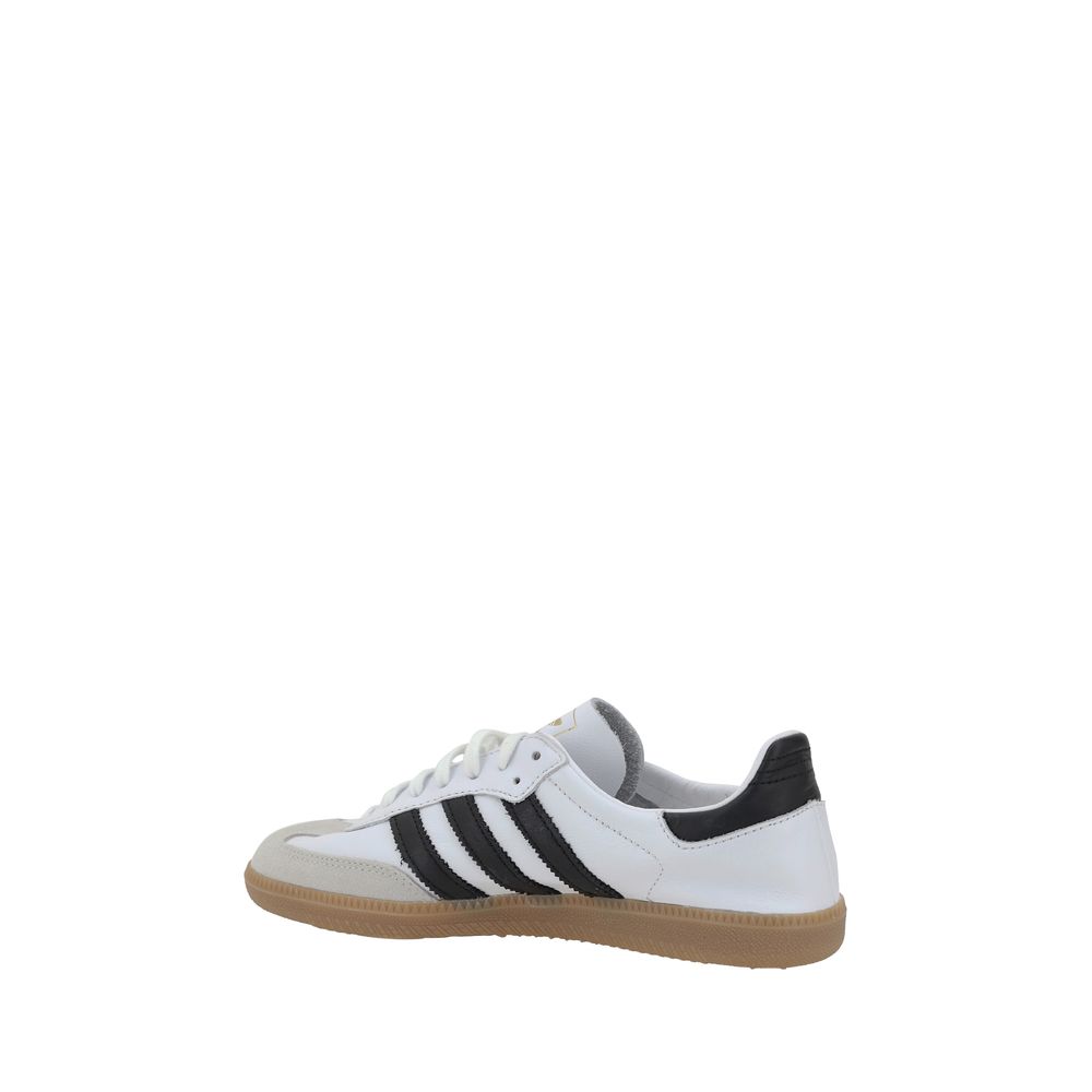 Adidas White Leather Samba Decon Sneakers – Unmatched Elegance Redefined
