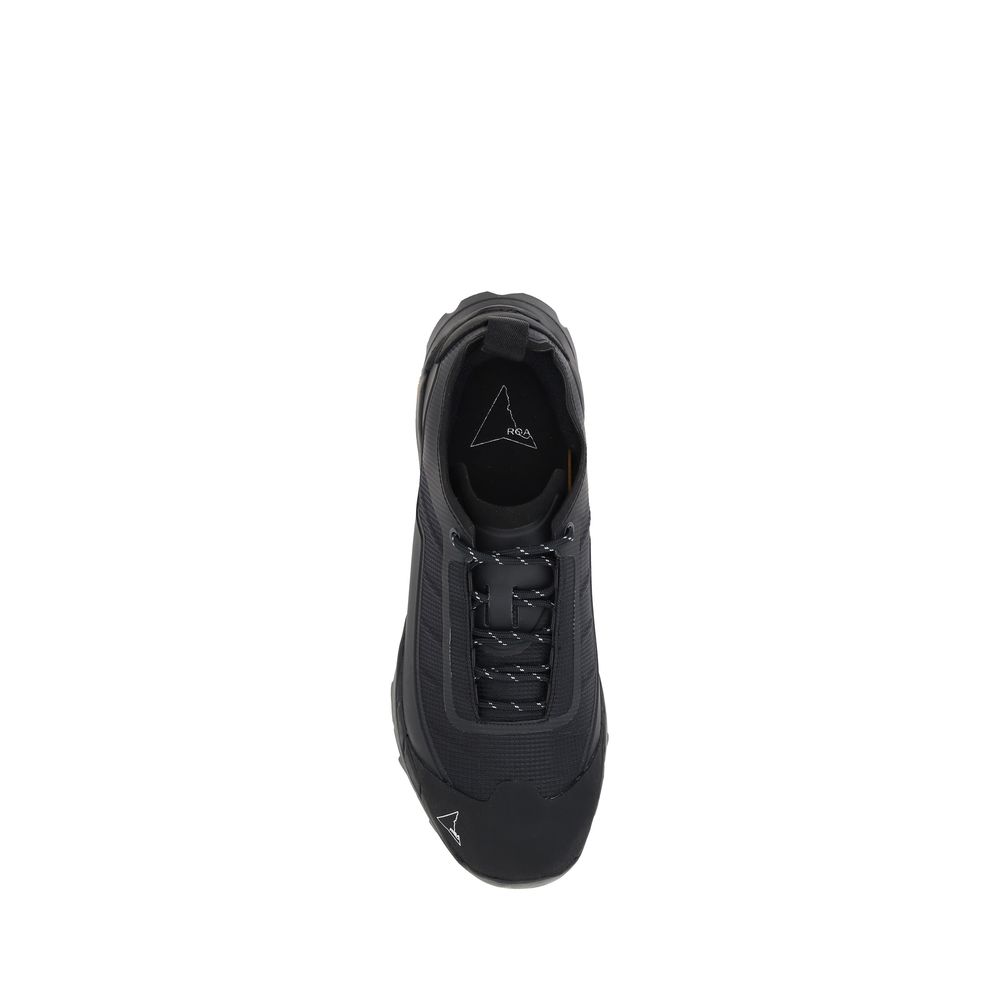 ROA White Premium Leather Sneakers in Luxury Design