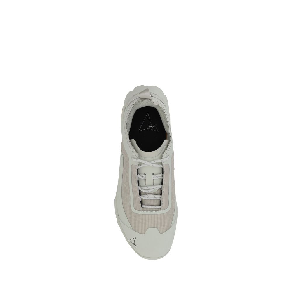 ROA White Leather Katharina Sneakers: Elevate Your Luxe Footwear Collection
