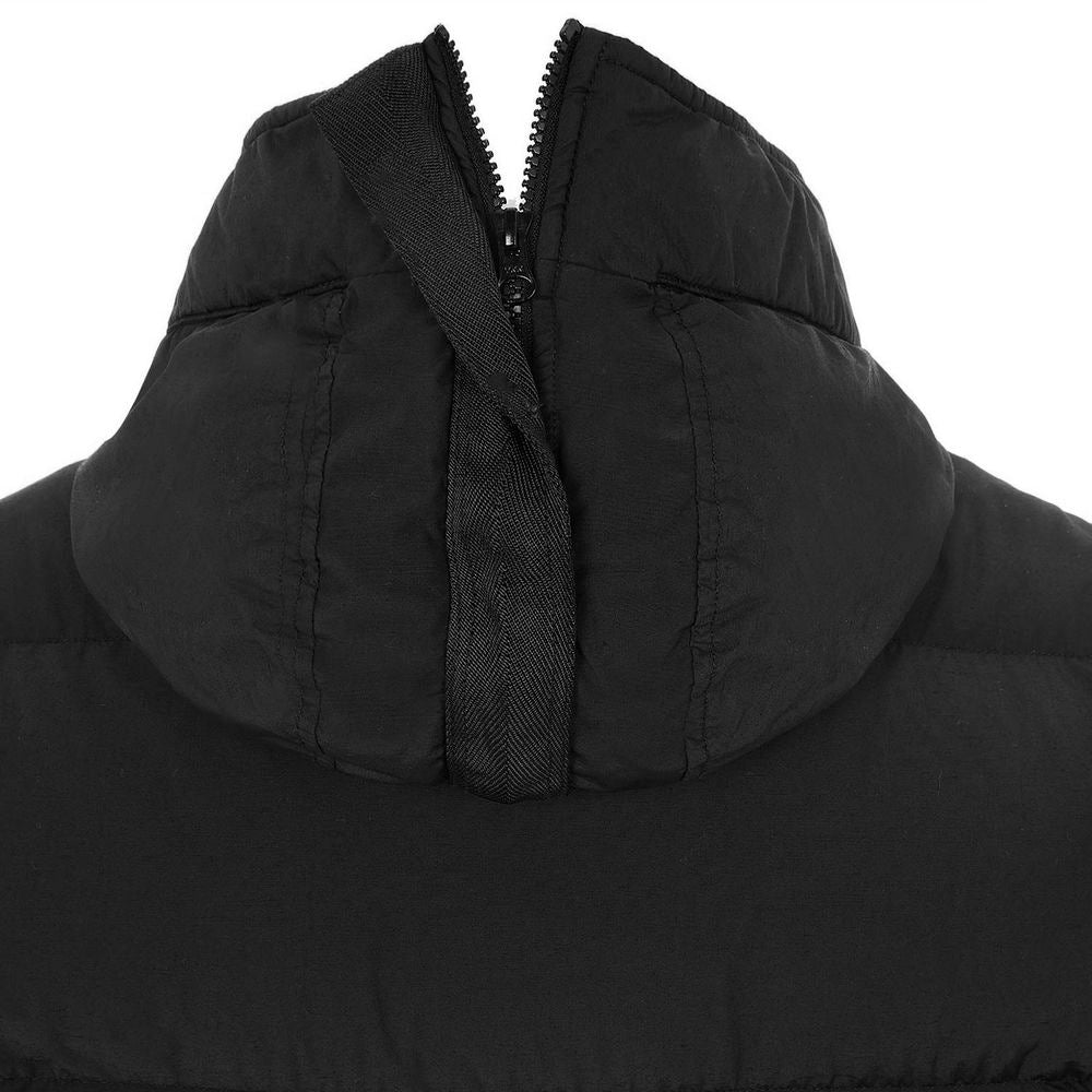 Stone Island Black Nylon Jacket for Elevated Outerwear