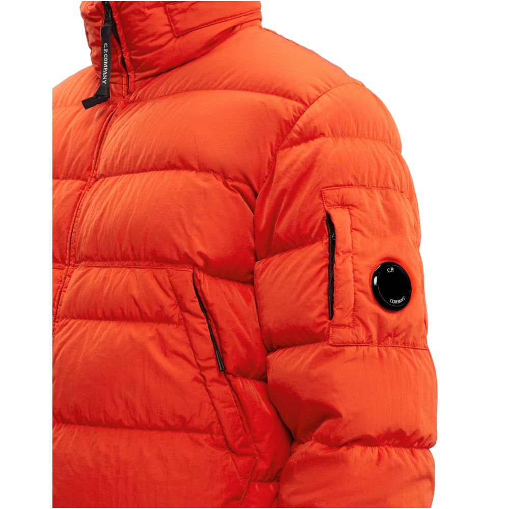 C.P. Company Orange Nylon Jacket for Effortless Elegance