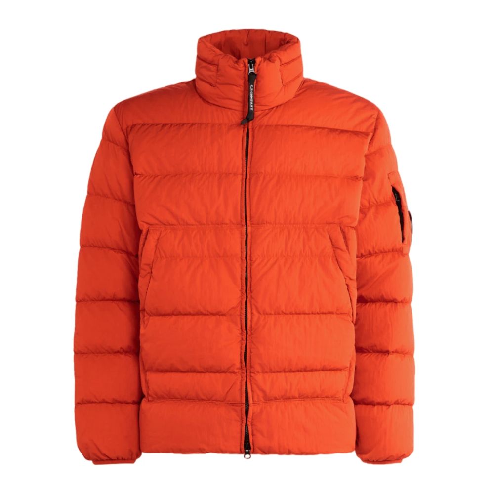 C.P. Company Orange Nylon Jacket for Effortless Elegance