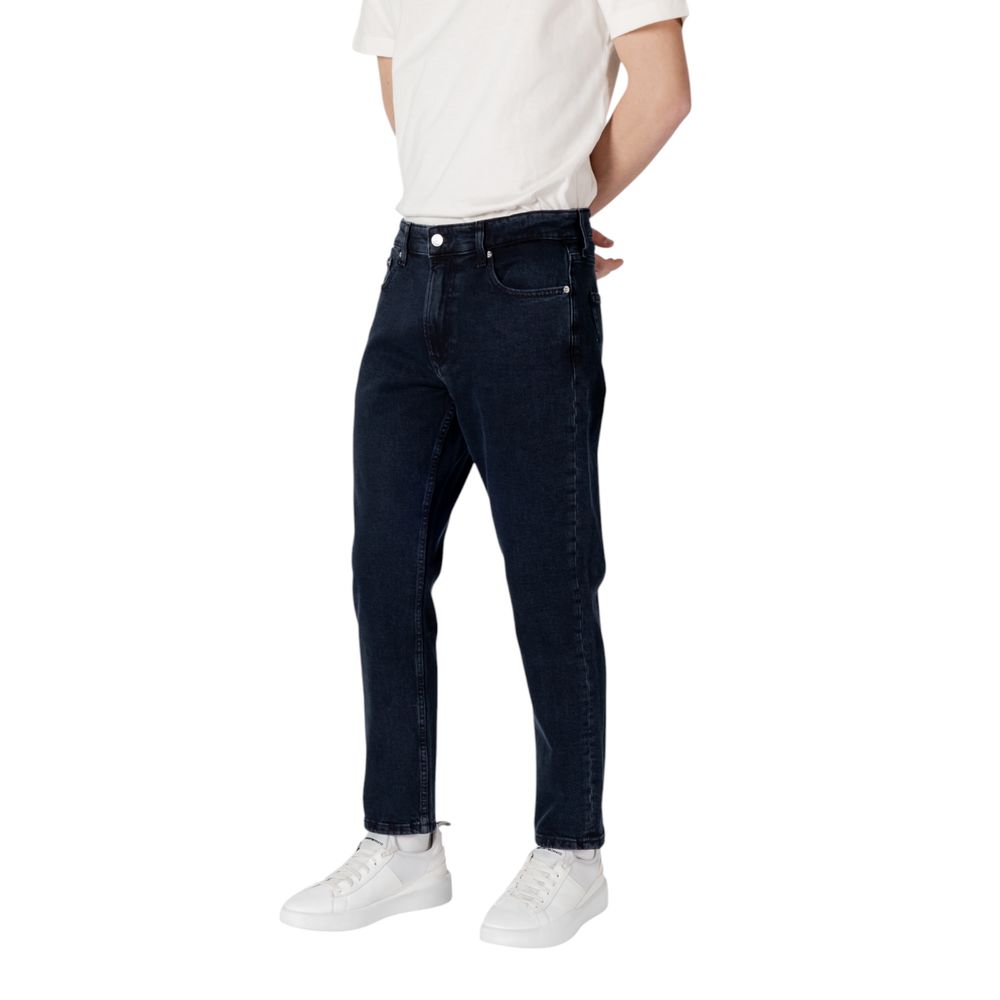 Calvin Klein Blue Cotton Jeans & Pant for Modern Luxury
