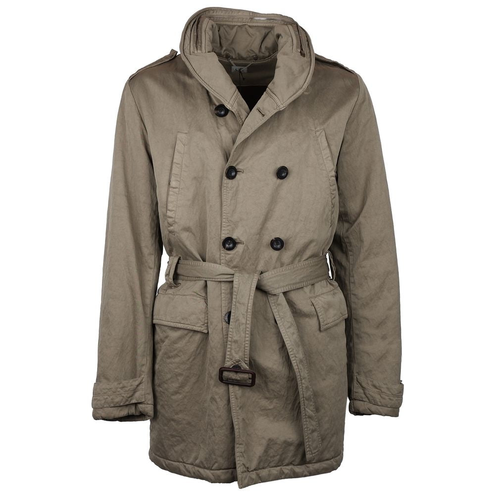 C.P. Company Army Green Cotton Jacket in Luxe Minimal Design