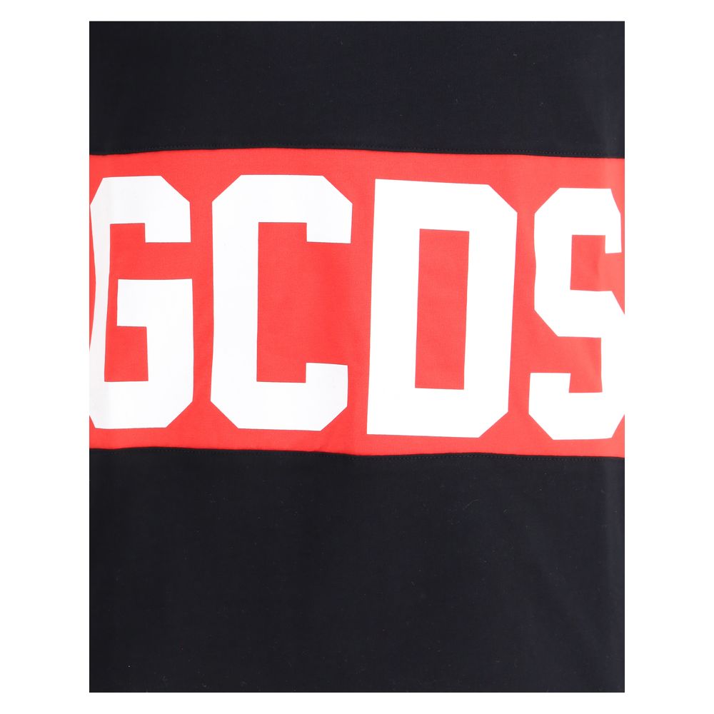 GCDS White Cotton T-Shirt for Modern Luxury Statement