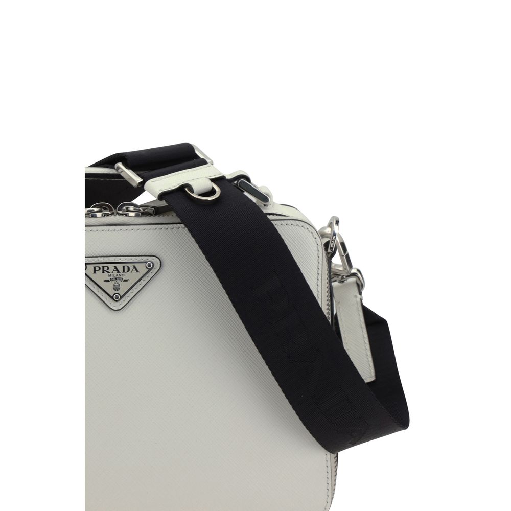 Prada Red Leather Shoulder Bag - Timeless Elegance Redefined