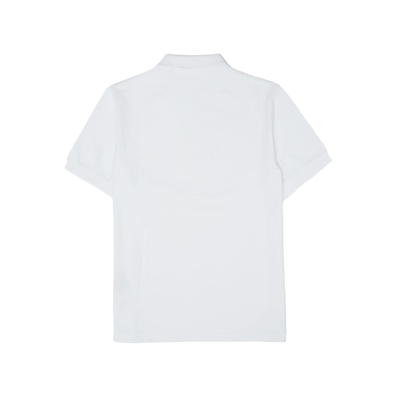 Burberry White Cotton Collared Polo Shirt for Timeless Elegance