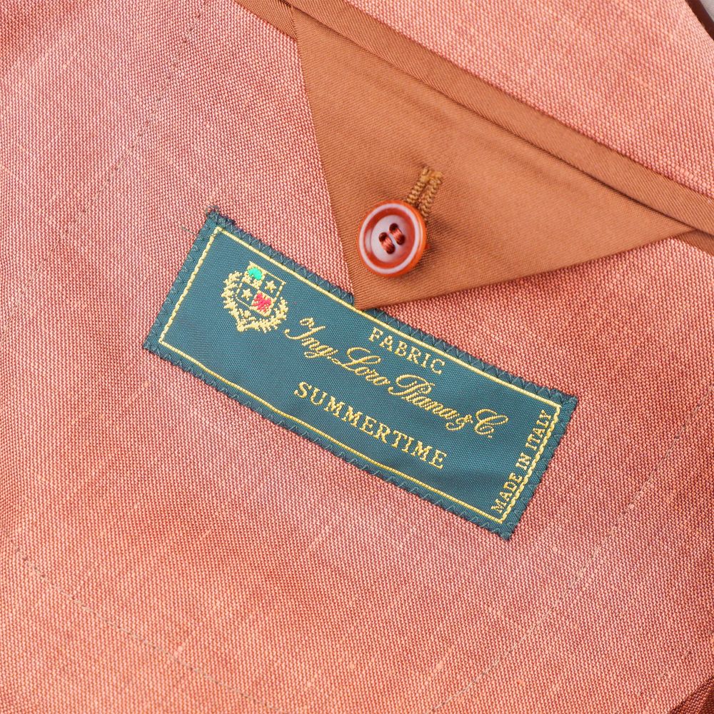 Loro Piana Brown Linen Blazer for Timeless Elegance