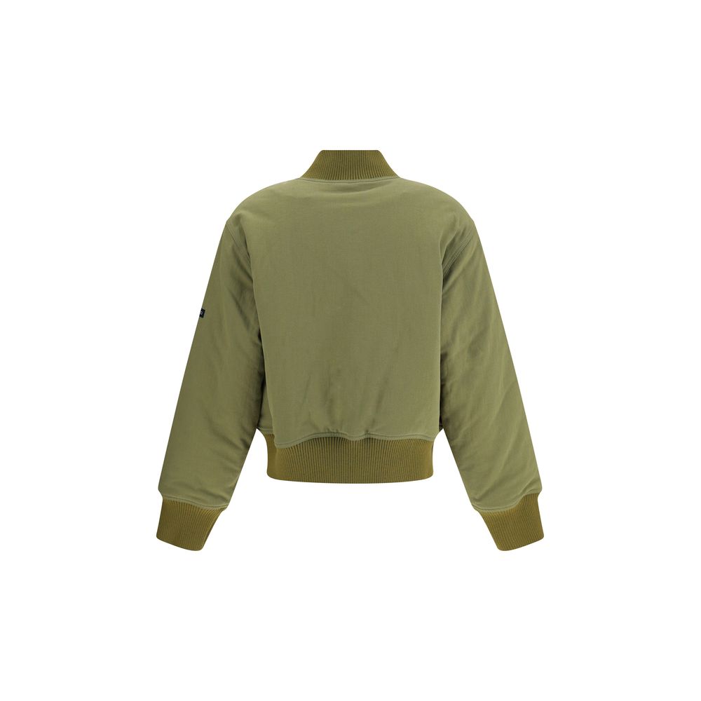Namacheko Black Cotton Bomber Jacket for Effortless Elegance
