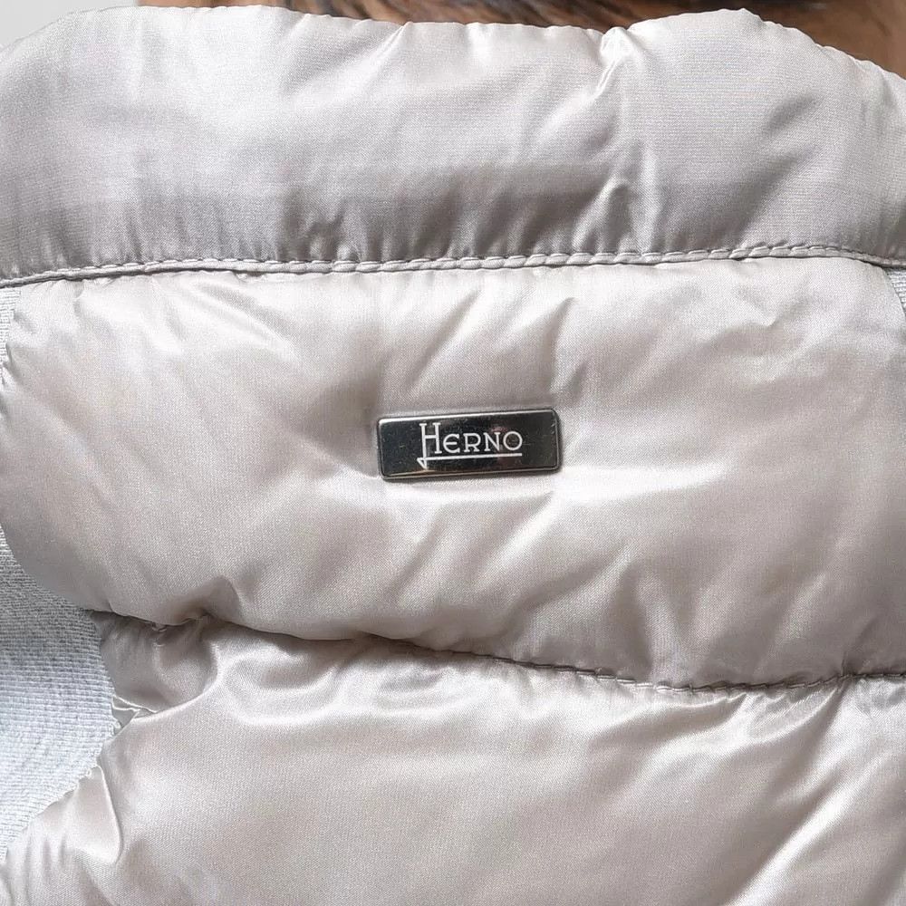 Herno Gray Nylon Vest for Effortless Sophistication
