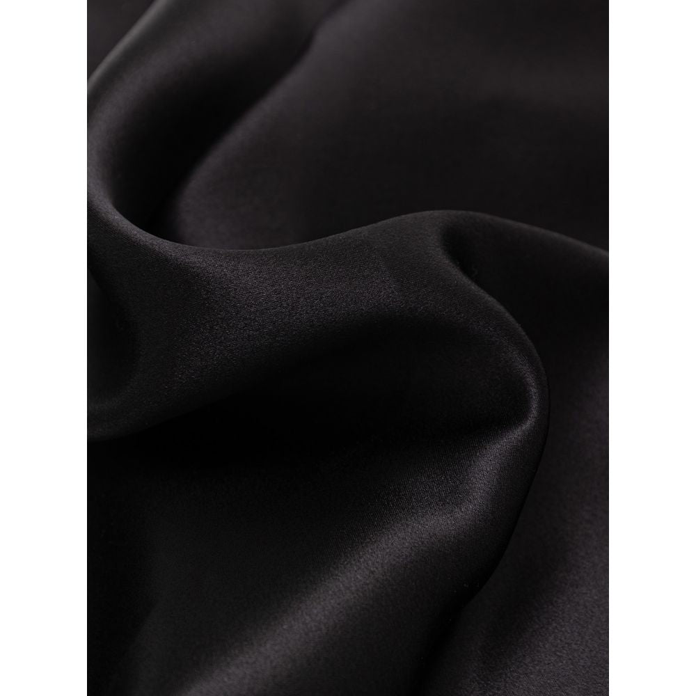 Dolce & Gabbana Black Silk Ties & Bowtie Collection