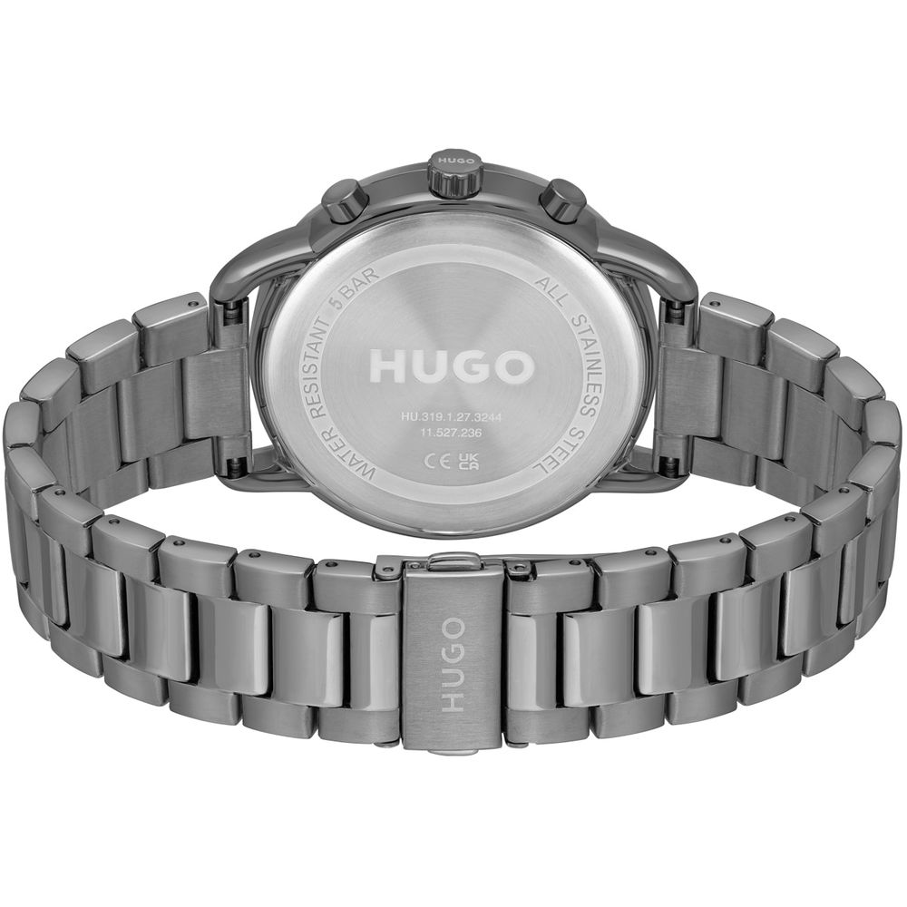 Hugo Boss Black Leather Watch for Timeless Elegance