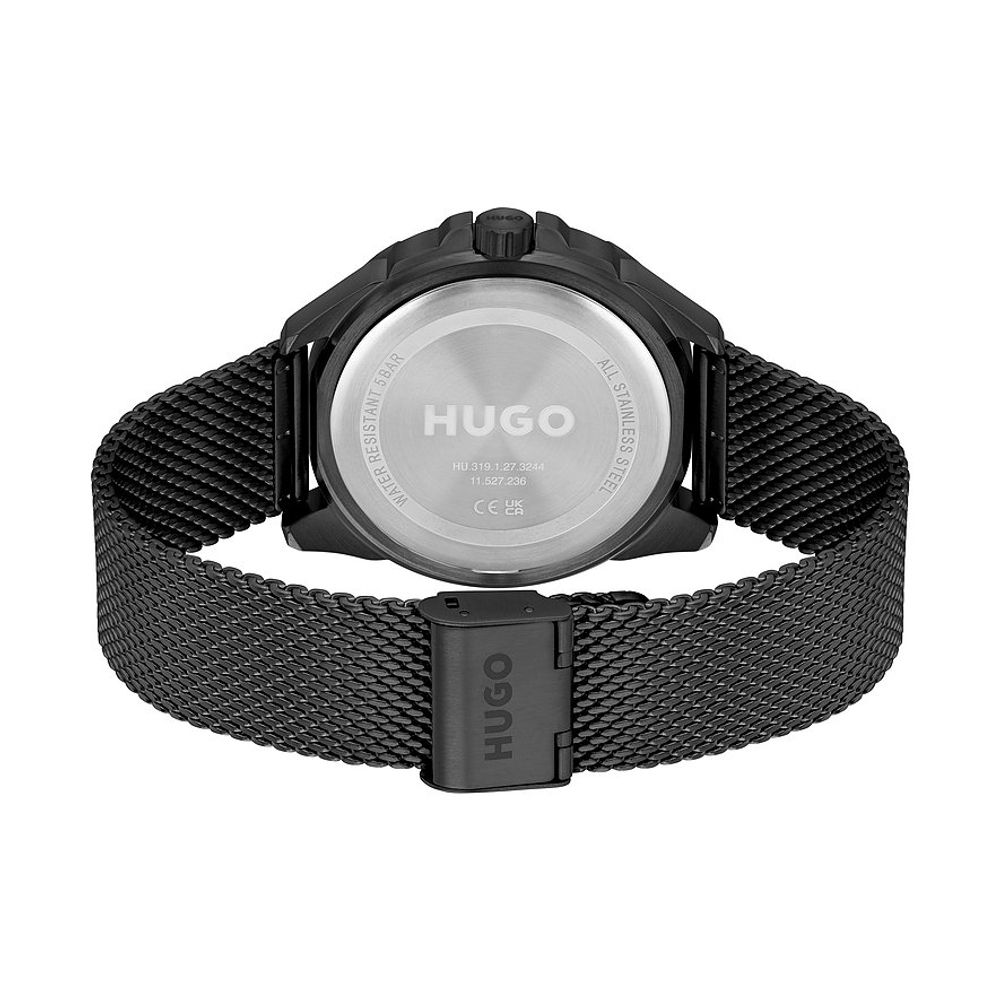 Hugo Boss Black Stainless Steel Watch for Timeless Elegance