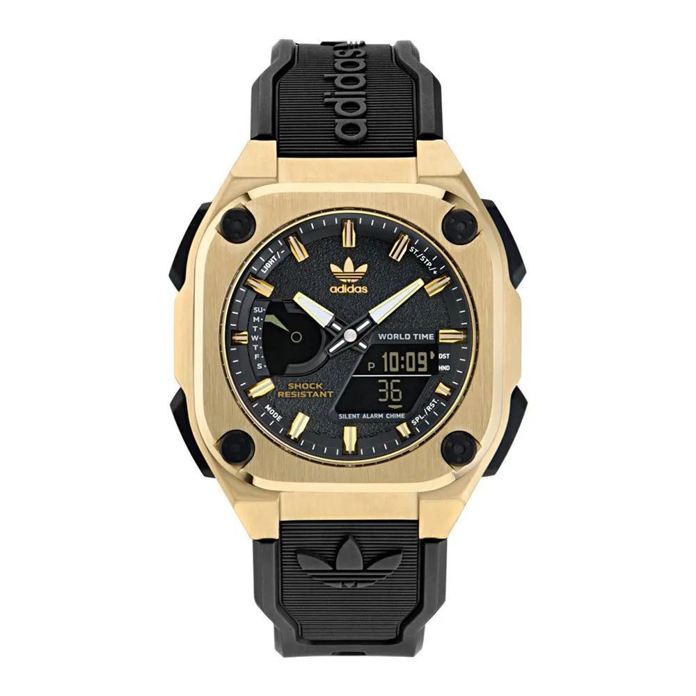 Adidas Black Silicone Watch: A Fusion of Style and Precision