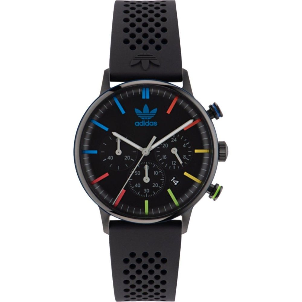 Adidas Black Silicone Watch A Fusion of Style and Elegance