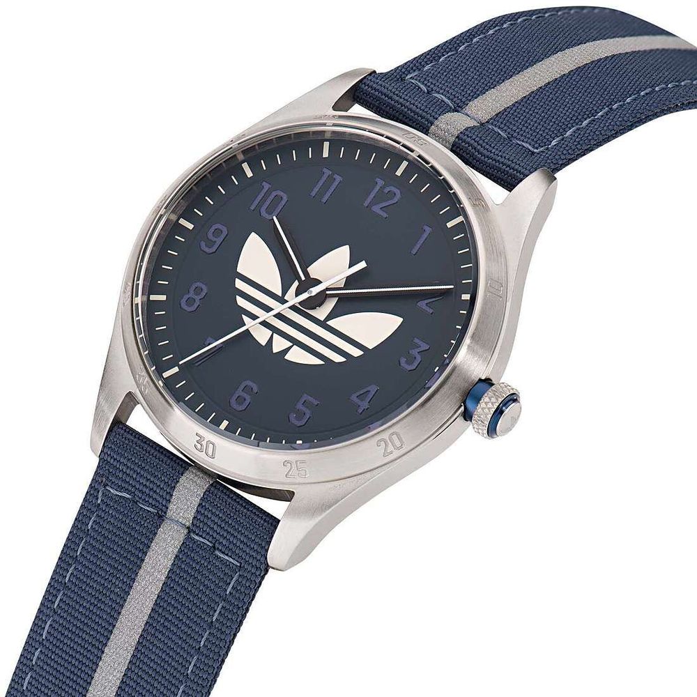 Adidas Blue Fabric Watch - Timeless Elegance Redefined