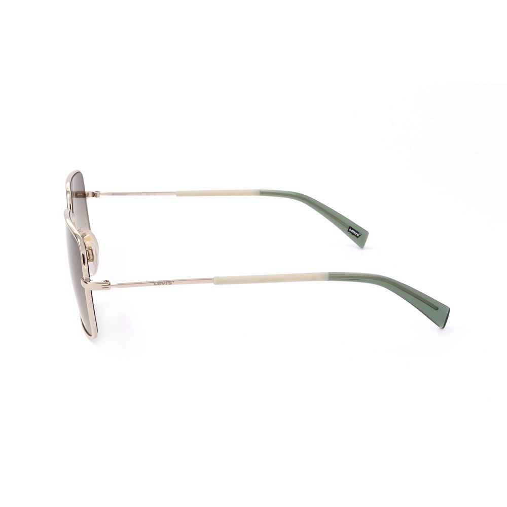 Levi's Gold Stainless Steel Sunglasses for Timeless Elegance