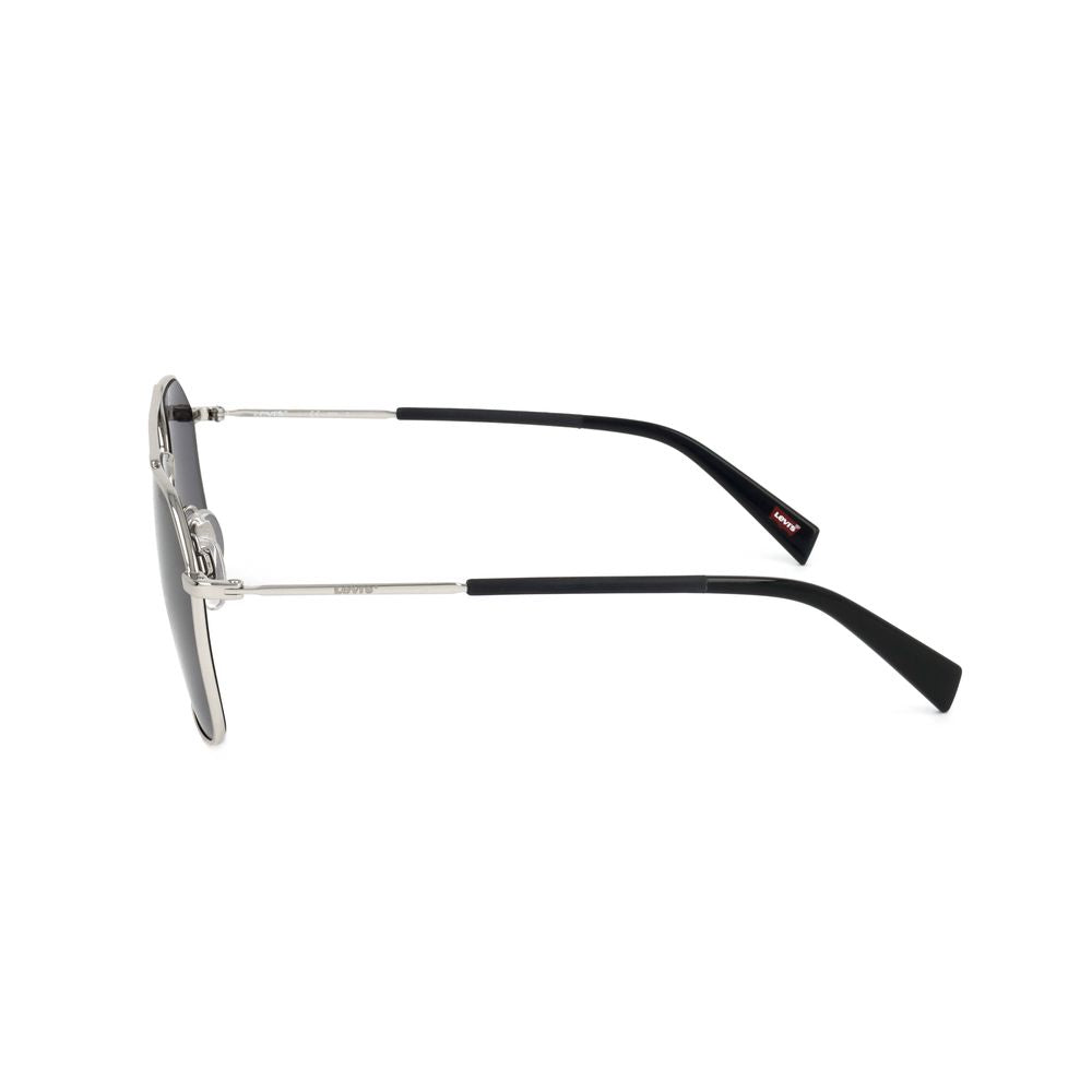 Levi's Black Stainless Steel Sunglasses for Timeless Elegance