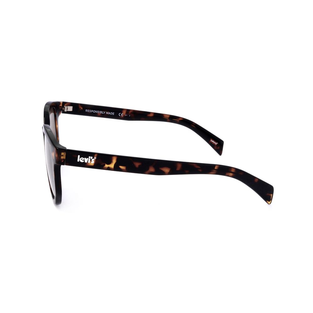 Levi's Black Stainless Steel Sunglasses for Timeless Elegance