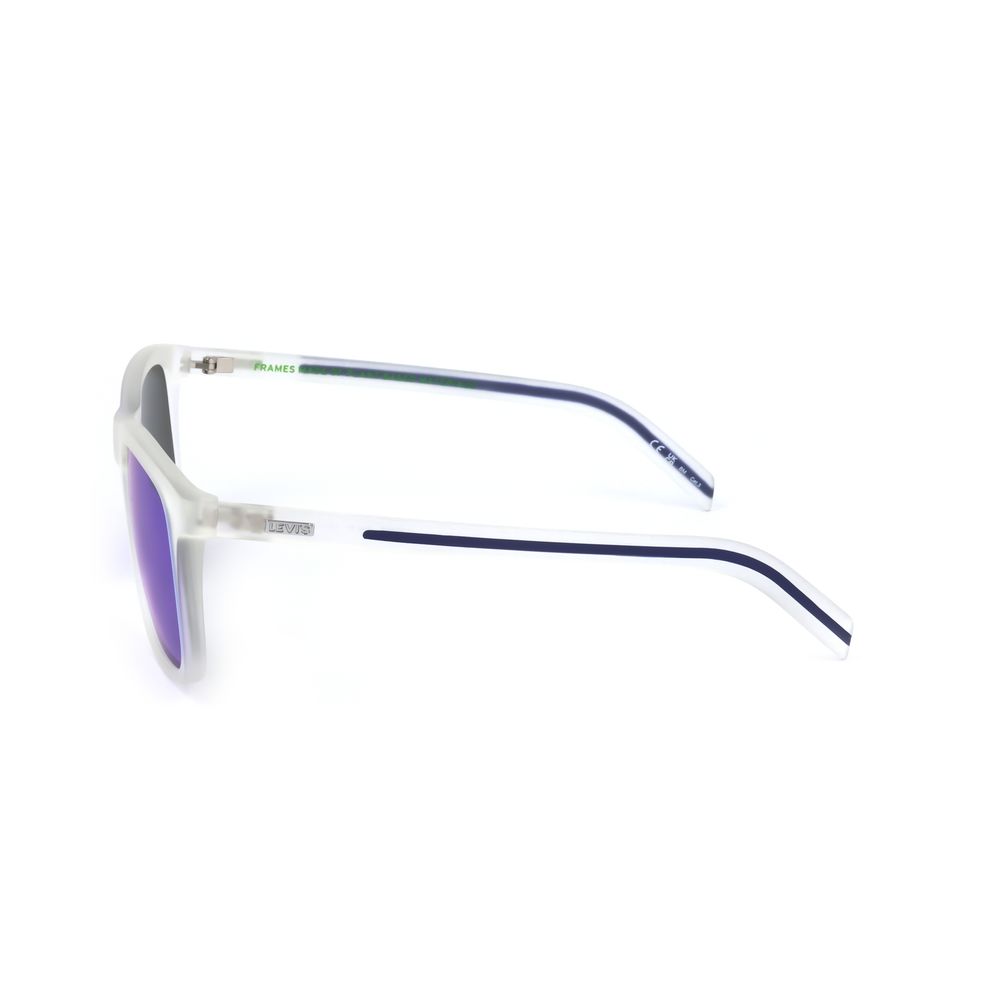 Levi's Green Resin Sunglasses - Effortless Elegance Redefined